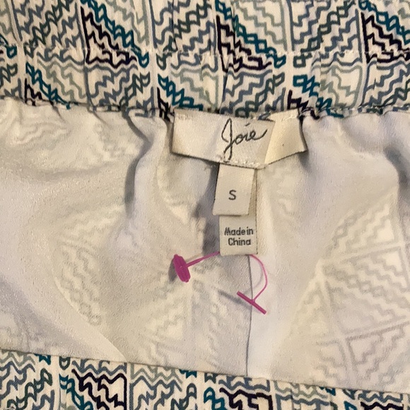 New no tags   Joie long pants. 100% silk.  Small but roomy. - Picture 7 of 8